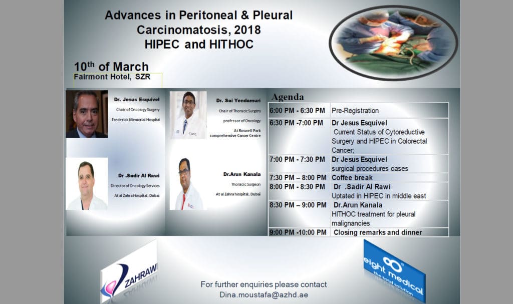 Seminar about hipec and hithoc in Dubai