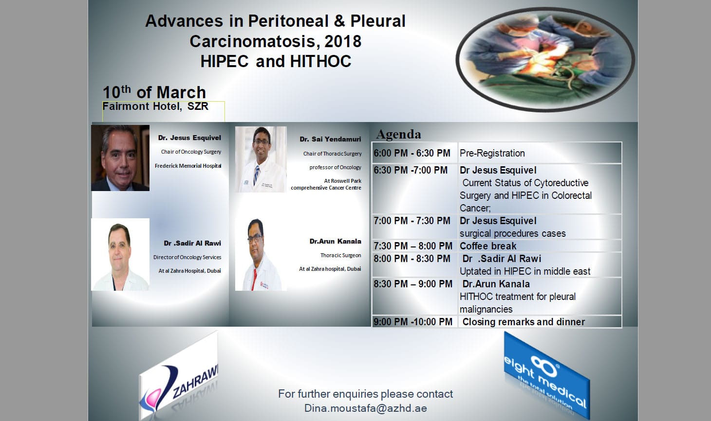 Seminar about hipec and hithoc in Dubai