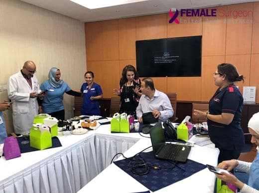 Weekly Business Meeting of Al Zahra Oncology Team at Al Zahra Hospital in Dubai 17 Dr Sadir Alrawi