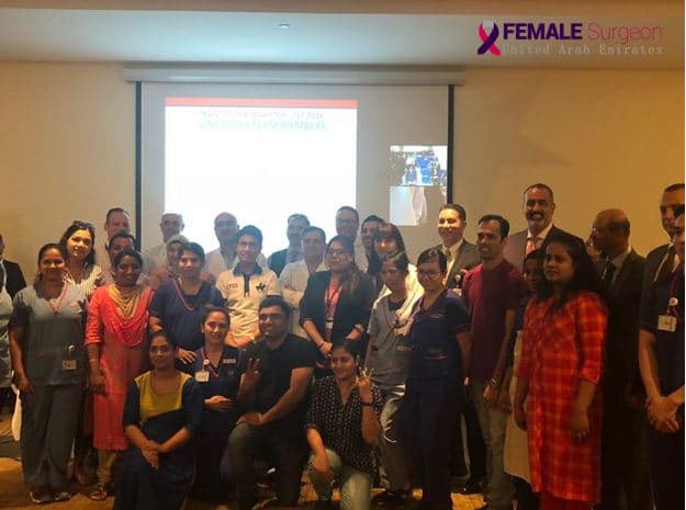 Our Oncology Team Received the Best Team Award at Al Zahra Oncology Center in Dubai 17 2