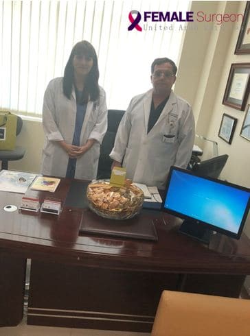 Great appreciation from one of our patients operated by Al Zahra GI & Oncology Team - With Dr Humaa Darr and Dr Sadir Alrawi 13 Dr Humaa Darr and Dr Sadir Alrawi