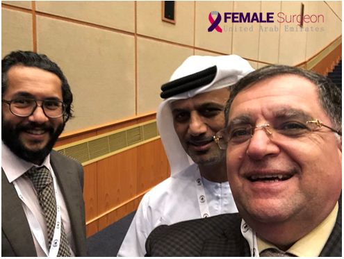 Dr Humaa Darr & Dr Sadir Alrawi with different teams of Al Zahra Cancer Center Dubai 11 11