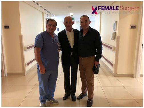 Al Zahra Team with CEO and Dr Ed Ashtar during Different Occasions 8 Dr Thamir Alkasab & Khaled Kouteich