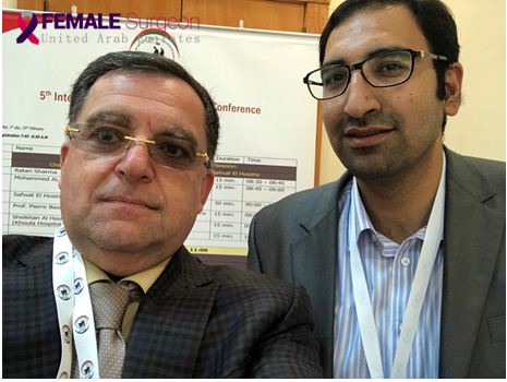 Dr Humaa Darr & Dr Sadir Alrawi with different teams of Al Zahra Cancer Center Dubai 10 9