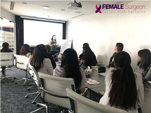 Breast awareness program of Alzahra by Dima abdiljabbar @ zia medical center 6 5 4