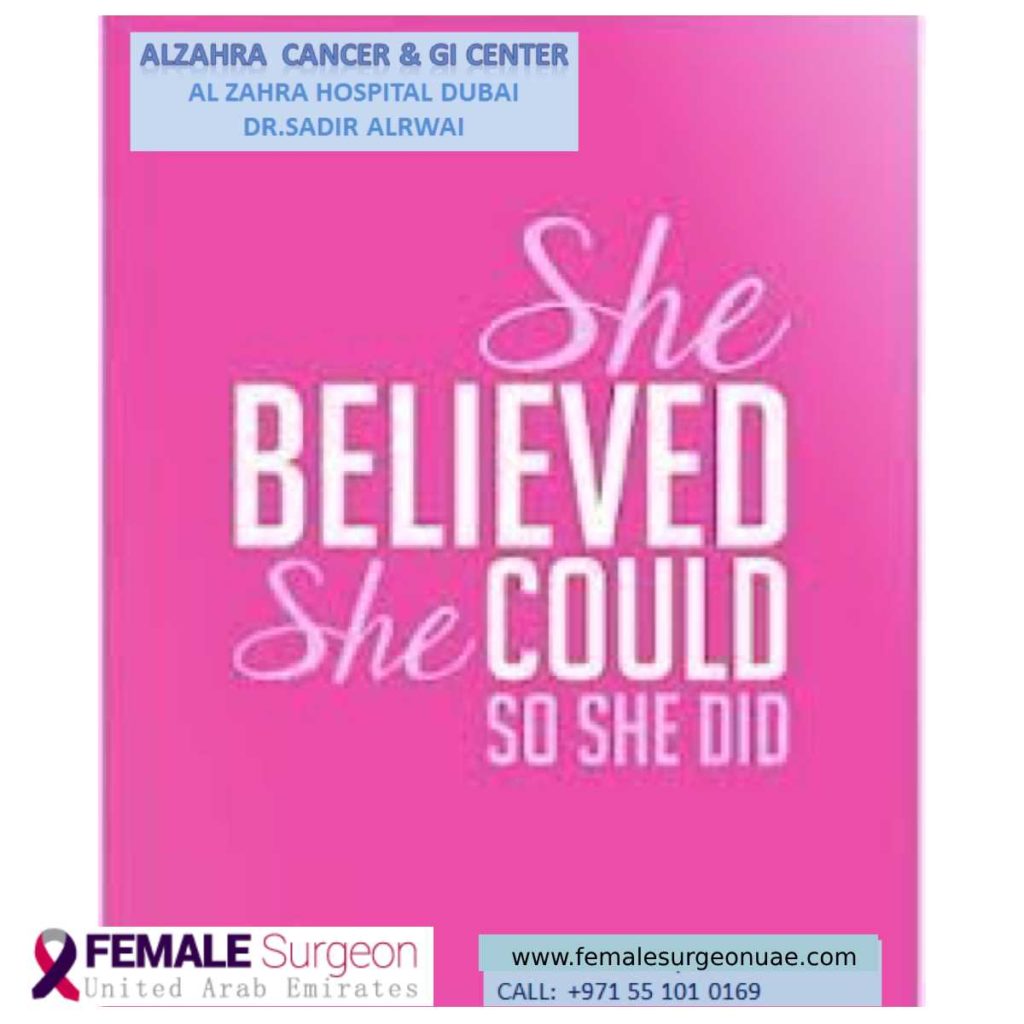 She believed she could so she did