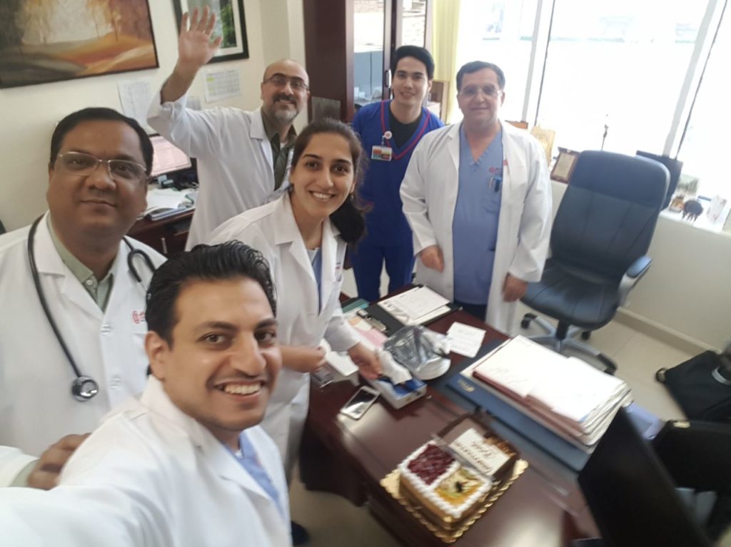 Oncology team in Ramadan