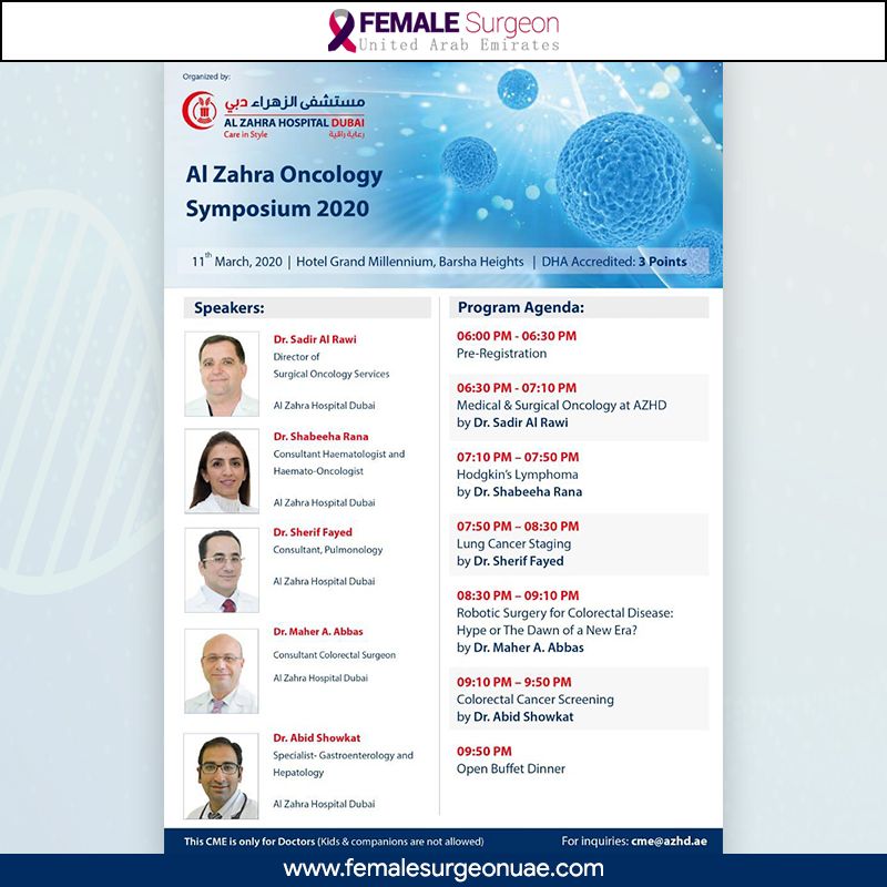 Alzahra oncology symposium 2020.