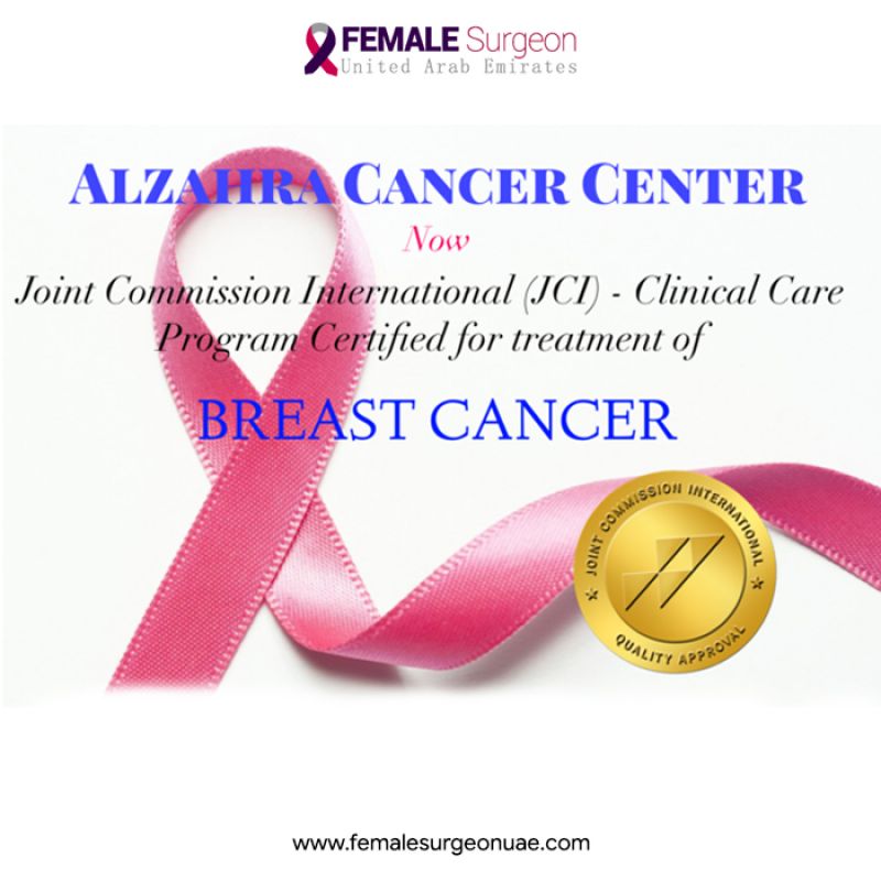 Alzahra Oncology Center just got JCI certification in Breast Oncology.