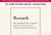 And lots of Research involved delivering the best care with Dr. Sadir Al Rawi and Dr. Humaa Darr.